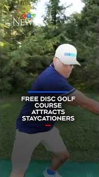 Free disc golf course offers staycation fun