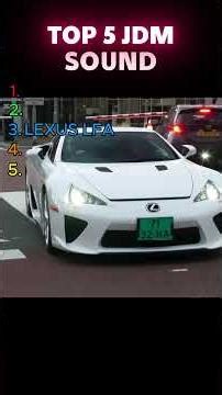 Ranking JDM Car Sounds From Worst to Best #jdm #cars #shorts