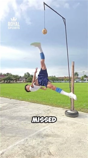 Bicycle Kick Challenge Gone Wrong