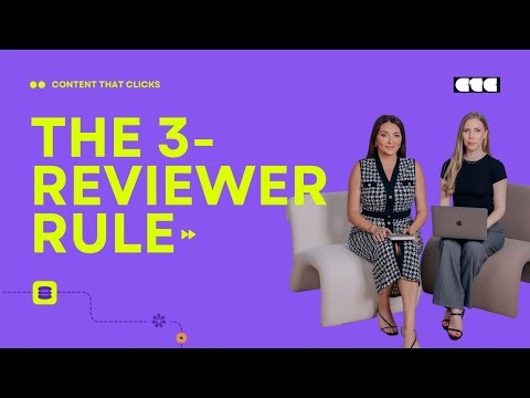 The 3 Reviewers You Need for Great Technical Content | How to Get Better Feedback