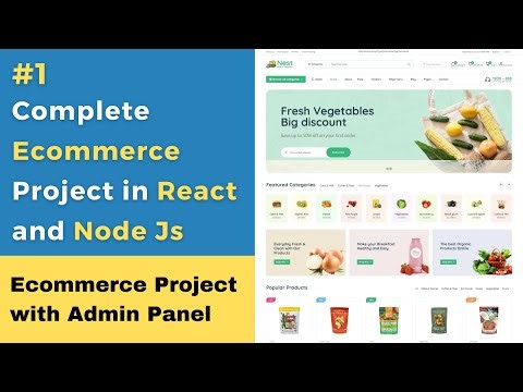 React Ecommerce Website Tutorial in Hindi #1: Introduction & Prerequisites for React Ecommerce🔥 🔥