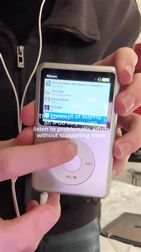The concept of a problematic artist iPod 😌 it’s my answer to the problem #ipod #mp3 #problematicartist #music #artist