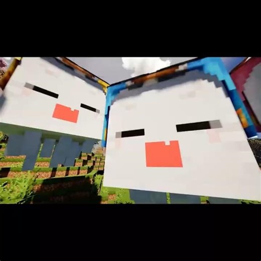 Happy Ghasts Are WAY Too Cute 🥺 (Minecraft)