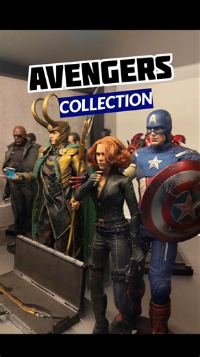 Hot Toys Avengers Action Figure Collection. Hot Toys Collection #avengers #hottoys #actionfigure