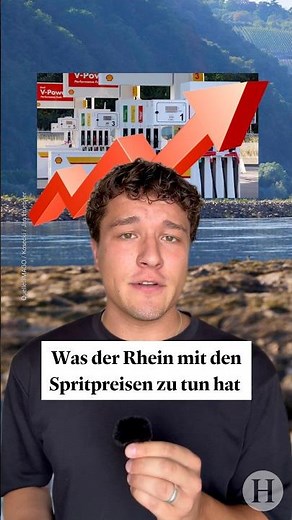 Was der Rhein mit den Spritpreisen zu tun hat
