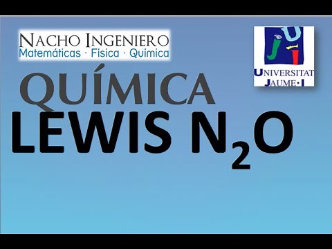 Estructura Lewis N2O
