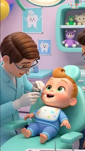 Kids at the Dentist 🦷 | Teeth Cleaning & Check-Up Cartoon #Cartoon #Bommalu
