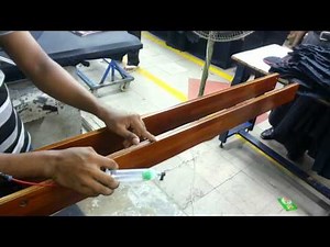 Permanent creasing process