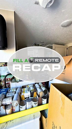 2.1K views · 39 reactions | Thank you to everyone who helped Fill A Remote last week. Your donations went directly to the Middlebury Food Pantry and will support families right here in our community. We appreciate every can, every box, and every person who stopped by to contribute. #coachmenRV #leadertothegreatoutdoors #fooddrive #fillaremote #middleburyindiana #recap | Coachmen Recreational Vehicles | Facebook