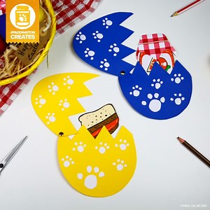 No chocolate, just paper! Mrs Brown made these in her art class, inspired by Paddington's favourite food! Create these super cute eggs for a special Easter hunt! 🐰 Tag us in your #PaddingtonCreates craft | Paddington US