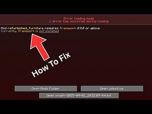 How to fix "Error Loading Mod" in Minecraft (2025)