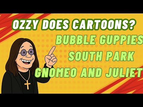 Ozzy Osbourne Cartoons