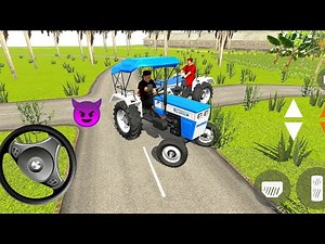 Indian Tractor Driving 3D 😈 | Tractor Wala | Gadi Game #170 | Android Gameplay