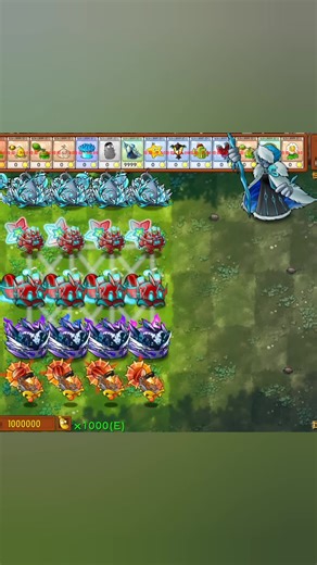 Snow Queen Zombie vs Hard Plants Showdown!