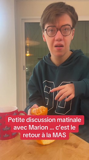 Discussion matinale avec marion un peu contrariée sur le départ à la MAS. #handicap #autisme #auts2syndrome #noel2025 #cadeaudenoel