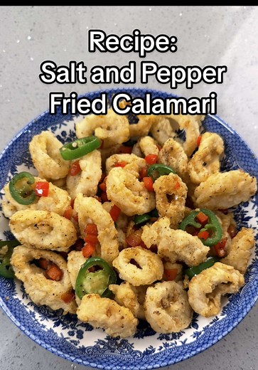 Crispy Salt & Pepper Fried Calamari Recipe
