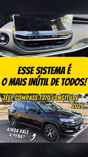 Pode me julgar... eu sempre desligo o Start-Stop. 😂#carros #tecnologia #mecanica #jeep #curiosidades