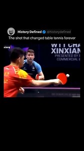 286K views · 526 reactions | The shot that changed table tennis forever | History Defined | Facebook