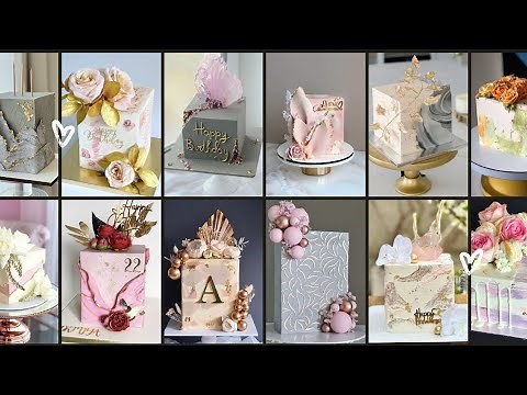 100+ Stunning Square Cake Decorating Ideas You Need to Try !