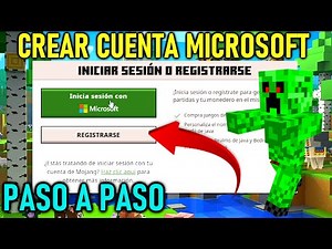 COMO CREAR UNA CUENTA DE MICROSOFT PARA MINECRAFT EN PC 2026