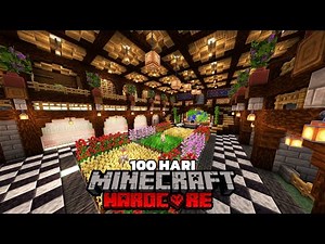 Survive 100 Days Building an Underground Base in Minecraft Hardcore