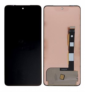 LCD with Touch Screen for Motorola Moto G72 - Black (display glass combo folder)