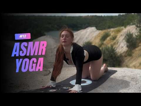 ASMR Yoga & Deep Breathing 🌿Pranayama for Nervous System Reset #asmr #yoga #yogapractice #asmrvideo