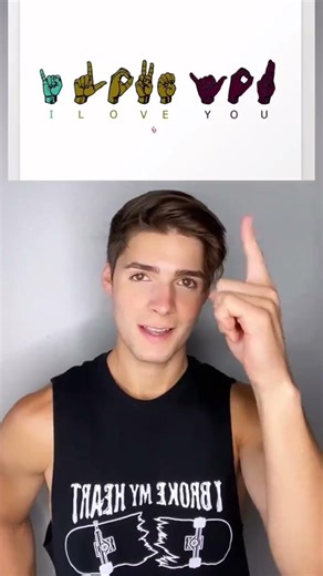 Send to someone you love #iloveyou #signlanguage