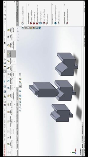 SolidWork Punch and Die Set for Notching Sheet Metal #solidworks #punchandDie #engineering
