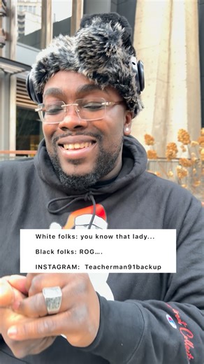 Roger Hamilton on Instagram: "White folks: you know that lady... Black folks: ROG..."