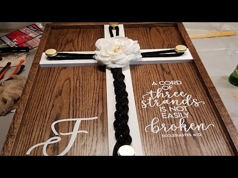 Wedding Unity Cross Braid