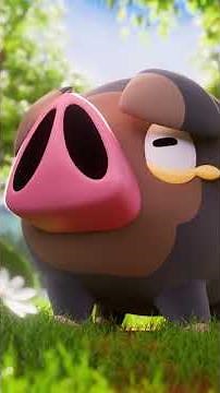 Animated Pokédex: Lechonk #pokemon