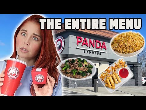 20 Panda Express Menu Items RANKED!