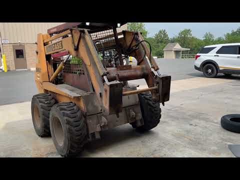 GovDeals: Case 1845C Skid Steer
