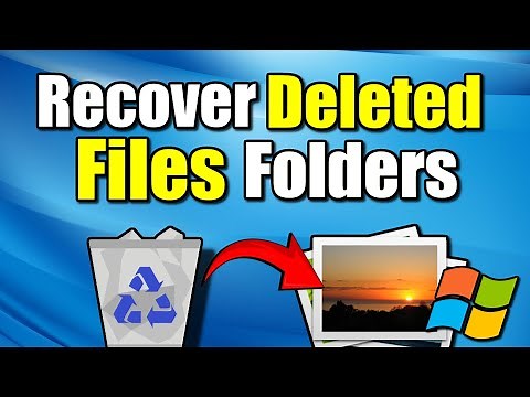 How to Recover Permanently Deleted Files on Windows 11 & 10 (Free Tutorial)