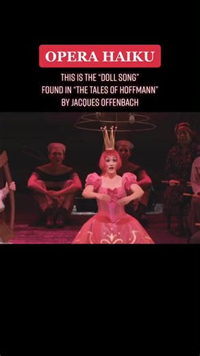 Metropolitan Opera's Les Contes d'Hoffmann: Doll Song Aria