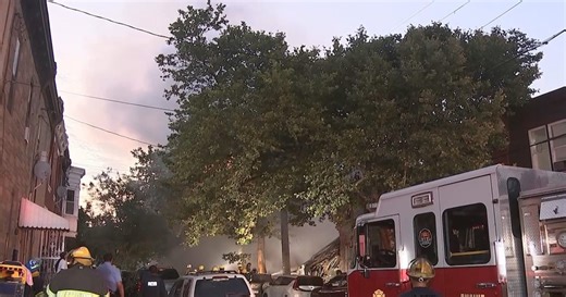 Neighbors describe scary moments after house explosion, collapse in Nicetown section of Philadelphia