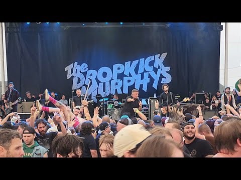 Dropkick Murphys live - [First 5 songs - Pit view] (w/Fat Mike video shoot) - Brockton, Ma 9/1/24