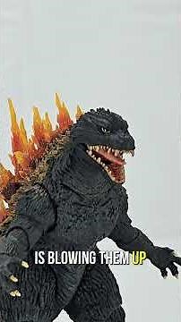 This Godzilla Figure's Heat Ray is INSANE 🦖 #godzilla #actionfigure #review