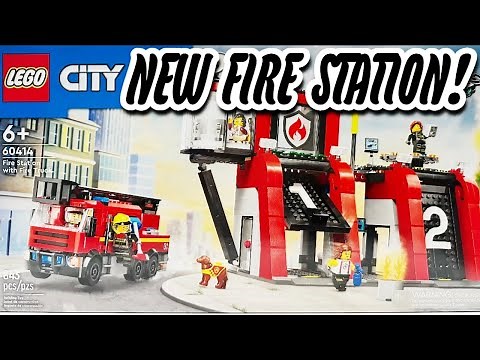 Build & Review: LEGO 60414 LEGO City Fire Station with Fire Truck