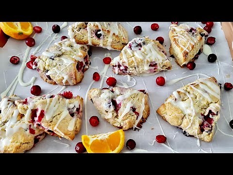 How to Make the BEST Cranberry Orange Scones