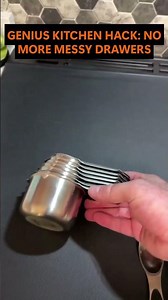 GENIUS KITCHEN HACK: NO MORE MESSY DRAWERS #homehacks #amazonfinds