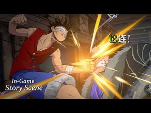 Luffy vs. Crocodile Final Battle & Vivi Farewell In-Game Story | One Piece: Ambition