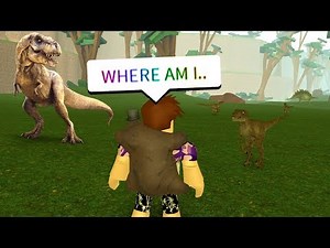 VISITING THE DINOSAUR ISLAND! (Roblox Explorer Simulator)