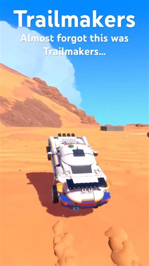 Trailmakers - simply beautiful…#trailmakers #racing #car #plane #glitch #funny #porsche #dakar