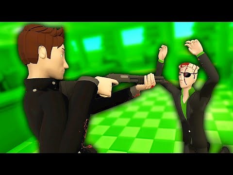 Saving HOSTAGES from Bank Robbers - Fast and Low VR Multiplayer