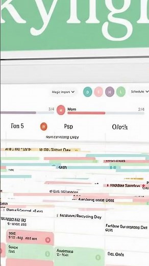 Skylight Calendar 2025 | 15” Smart Wall Planner & Family Chore Chart