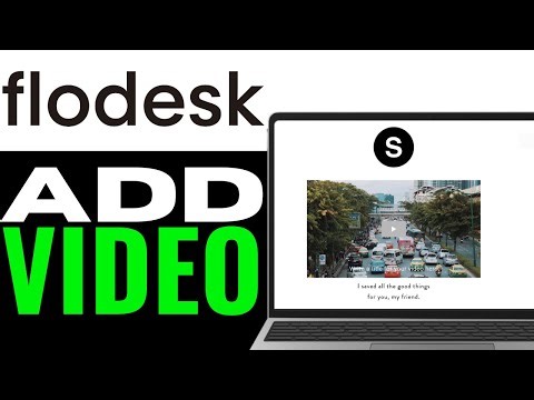 How to Add Video to Flodesk Email 2025 (QUICK GUIDE)