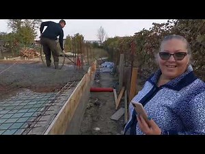 Episodul 6! Casă nouă! Cum se toarnă placa de egalizare peste fundatia unei case!
