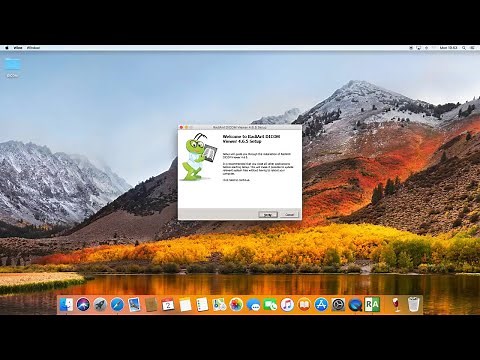RadiAnt DICOM Viewer on macOS High Sierra